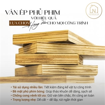 Ván Ép Cốp Pha Phủ Phim Giá Rẻ Tại Hà Nội